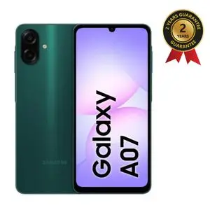Samsung A07 - 6,7" - 128Go + 4 Go Ram - Green - 1 ans de garantie