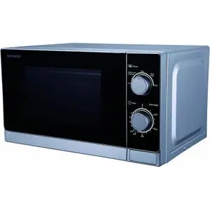 Sharp Micro-ondes Solo 20 litres 800 watts - argent R-20CR(S)