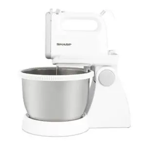 Sharp Batteur 2en1 avec bol en inox de 3L 250w 5 vitesses