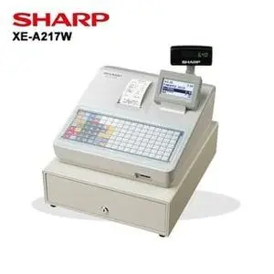 Sharp Caisse enregistreuse Noir XE-A217W