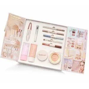 SHEGLAM Coffret Maquillage Complet de Luxe – Kit Beauté Professionnel pour Visage, Yeux et Lèvres dans une Boîte Élégante