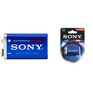 Sony Pile Xtralife Alkaline 9V 6AM6-6LR61 -E-BLOCK BLISTER Xtra Power