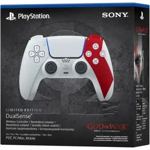 Sony Manette PS5 DualSense God of War Edition limitée 20e anniversaire