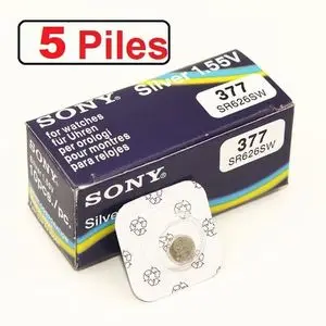 Sony 5 Piles 337 pour les montres et Vip et kit bluetooth