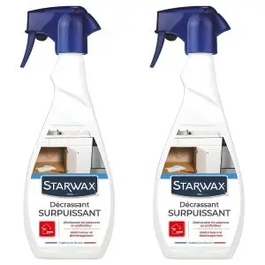 Starwax Lot de 2 - Nettoyant Dégraissant Puissant - - Pour Nettoyage Cuisine et Bricolage - Formule Concentrée