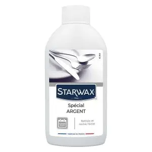 Starwax Nettoyant Spécial Argent, Nettoie et ravive l'éclat 250ML
