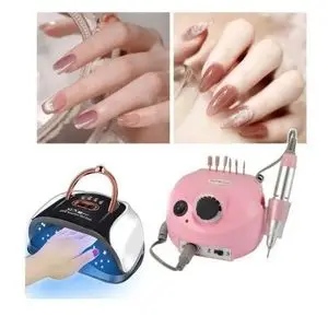 sun Pack professionnel :Lampe À Ongles 256w+Appareil manucure