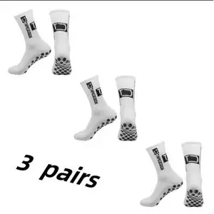 TAPEDESIGN Classic Chaussettes de Sport BLANC Pack 3 pairs