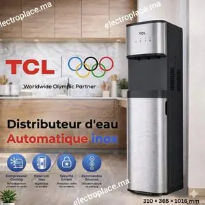 TCL Fontaine distributeur d'eau smart avec chargement d'eau en bas pompe automatique inox