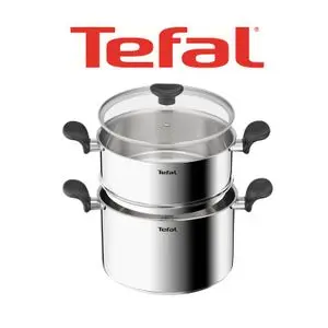Tefal Couscoussier en inox + couvercle en verre 24CM PRIMARY E3089505