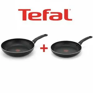 Tefal Lot 2 Poêles Premium Qualité – 20cm &amp; 28cm