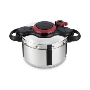 Tefal ClipsoMinut’ Easy Autocuiseur Cocotte-Minute 6L Inox – Ouverture 1 Main – Tous Feux