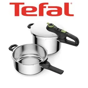 Tefal SET 2 AUTOCUISEURS SECURE TRENDY 4+6L P2584300