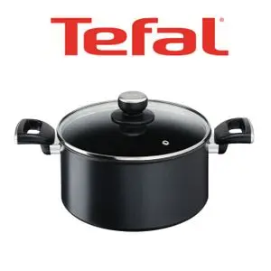 Tefal UNLIMITED Faitout 24 cm (5 L) + couvercle verre G2554602