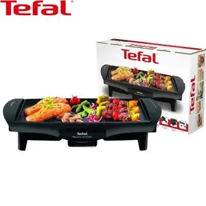 Tefal Plancha Électrique Compacte grill Revêtement antiadhésif planche de cuisson 1800W