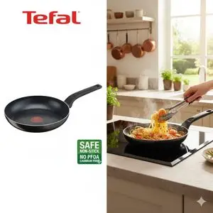Tefal Poêle Cook Natural Effet Pierre 24cm Grise
