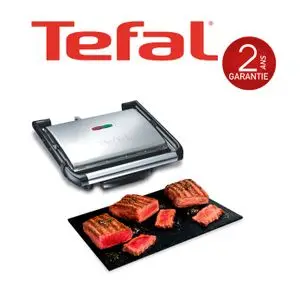 Tefal Panini Gril Inicio 2000w Gc241d12