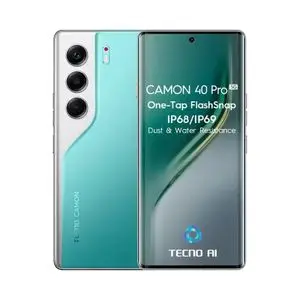 Tecno Camon 40 Pro 5G – 6.7" - 256 Go +  8 Go RAM – Vert
