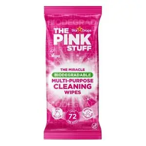THE PINK STUFF Miracle Lingettes nettoyantes multi-usages biodégradables