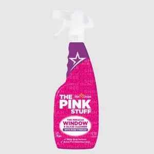 THE PINK STUFF LE NETTOYANT MIRACLE POUR FENÊTRES ET VITRES AU VINAIGRE DE ROSE