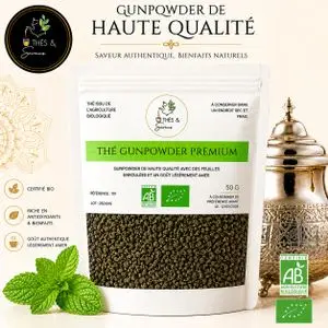 Thés et saveurs Thé Vert Bio Premium 100g