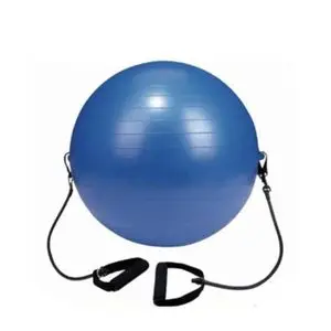 Top Sport Ball Gym Bleue Avec élastiques Pour un Entraînement Complet