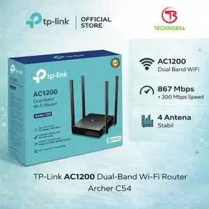 TP-Link Point d'Acces Wi-Fi 1200Mbps 5GHz et Répéteur (Archer C54)