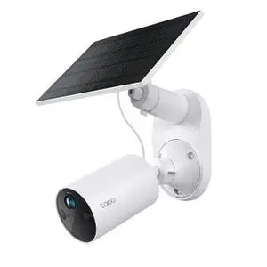 TP-Link Caméra de sécurité intelligente sans fil + panneau solaire Tapo C410 KIT, Visuels 2K 3MP supérieurs