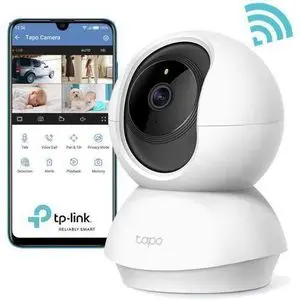 TP-Link Caméra de Surveillance WiFi-MICRO IP 1080P sans Fil Tapo C200C Tapo C200
