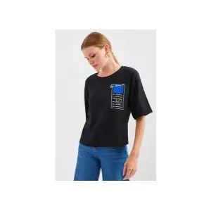 Trendyol Printed Short Sleeves T-Shirt
