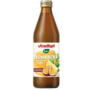 VOELKEL KOMBUCHA FRUIT DE LA PASSION CITRON 330ML