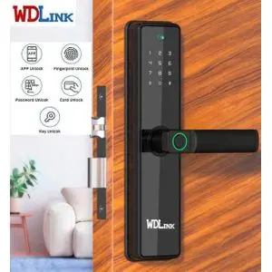 WDLINK Serrure intelligente tactile WIFI Avec caméra pour porte avec Tous accessoires (WD07P) Serrure de porte intelligente