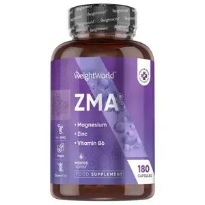 WeightWorld ZMA plus Vitamine B6  180 capsules