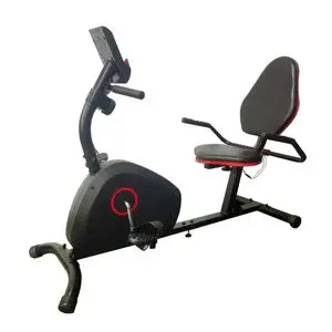 Wellcare Vélo d'appartement renforcé semi allonge avec dosseret