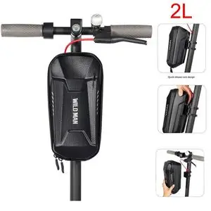 WILD MAN Sac pour Trottinette électrique ou Velo, Sac à Coque Rigide, impermeable - 2L