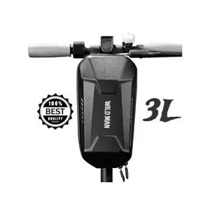 WILD MAN Sac de Rangement pour Trottinette Electrique / Velo, Etanche à Coque Rigide 3L