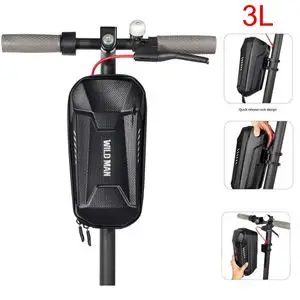 WILD MAN Sac de Trottinette électrique ou Velo, Sac à Coque Rigide, impermeable - 3L