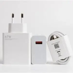 XIAOMI Chargeur + Cable 67W Turbo Fast Charge Original