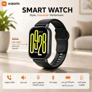 XIAOMI Redmi Watch 5 Active Écran 2" Double microphone Batterie 470 mAh Bluetooth avec Appels Bluetooth