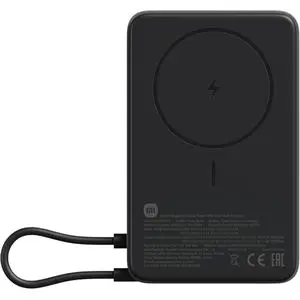 XIAOMI Magnetic Power Bank 10000 with Built-in Stand - Black