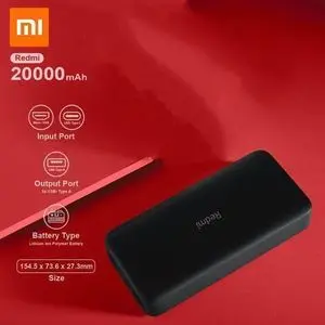 XIAOMI Mi Power Bank batterie d'alimentation 20000mAh 18W Charge rapide