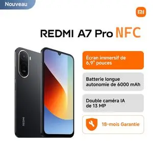 XIAOMI Redmi A7 Pro 4G NFC 6.9" - 64Gb - 4GB up to 8GB RAM - 6000mAH – Black.
