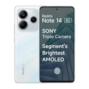 XIAOMI Redmi Note 14 5G Amoled 120Hz 6,67 (8Go, 256Go) Dimensity 7025 Ultra - 50MP/20 MP- MYSTIQUE WHITE