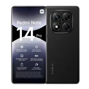 XIAOMI Redmi Note 14 Pro 5G - 6.7" NFC - 8GB - 256GB - 200MP/20MP - 5110mAH/45W - Dimensity 7300-Ultra - Midnight Black