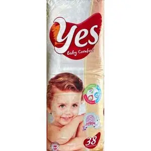Yes Couche Confort Vp Junior 38 Unités taille 5 (15-28 KG)