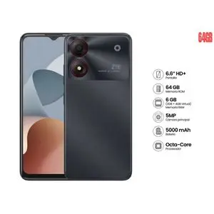 ZTE Smartphone gsm Blade A34 - 6.6" -64 Gb - Ram 8GB 5000Mah Fingerprint- Grey