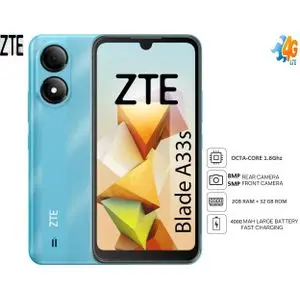 ZTE Blade A33S - 6.3" - 32 Go - 2 Go RAM - Ice Blue