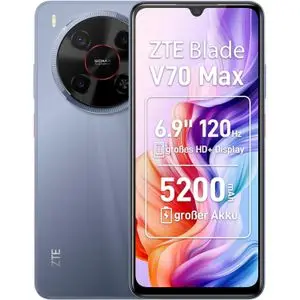 ZTE Blade V70 Max 4G - 4+10 Go RAM - 256 Go -Écran 6,9" -Batterie 5200 mAh-50 MP -GRAY
