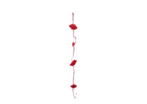 Décor À Accrocher Avec Cœur - Rouge
