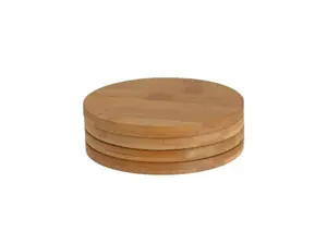 Set De 4 Sous Verres - Beige